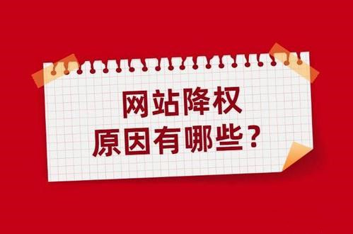 網(wǎng)站降權恢復的六個思路方法